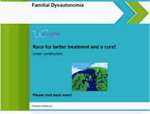 Tablet Screenshot of dysautonomia.com